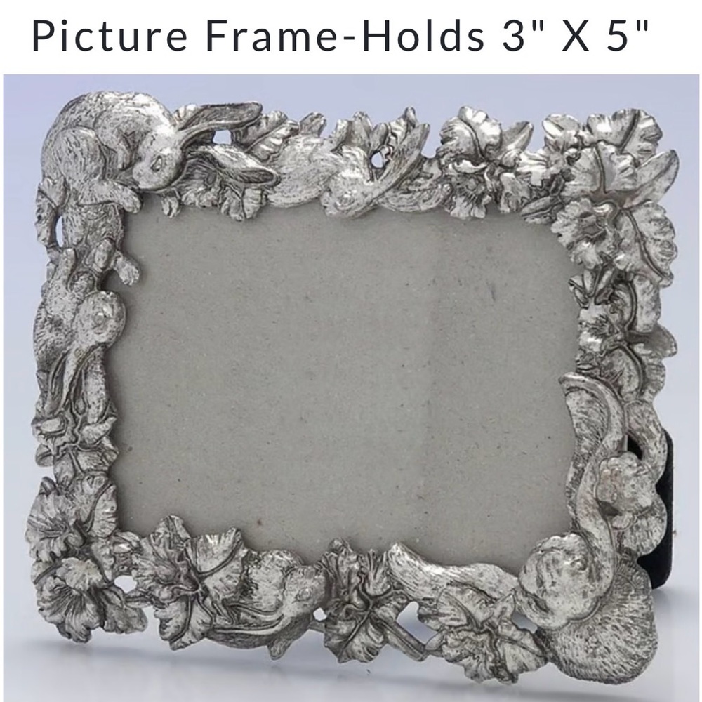 Arthur Court Designs bunny-themed photo frame